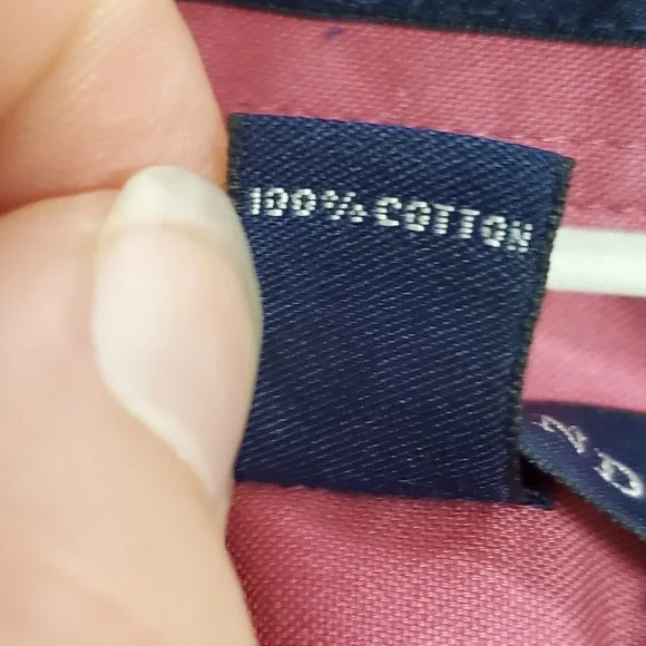 Lands End Womens Long Sleeve‎ No Iron Pinpoint Oxford Button Up Shirt Size 22W - Picture 8 of 14